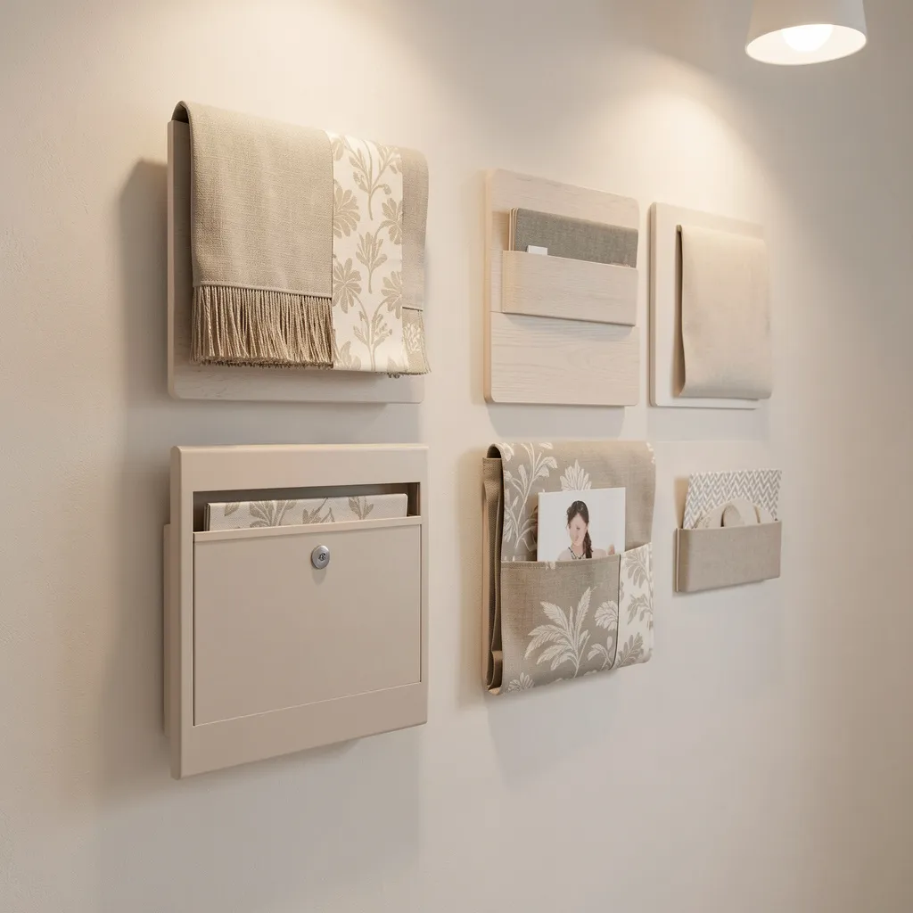 Festive holiday mailbox wrap with winter theme