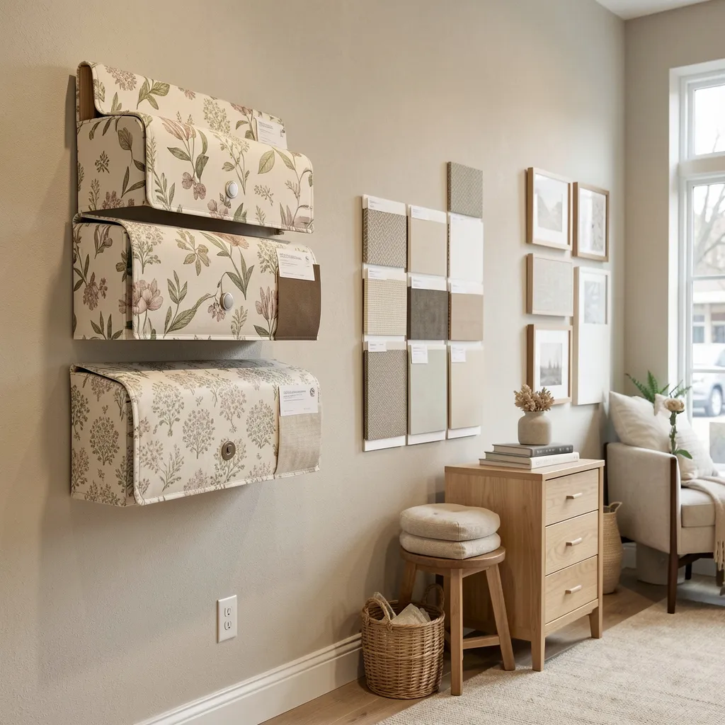 Garden bouquet mailbox cover with mixed flowers