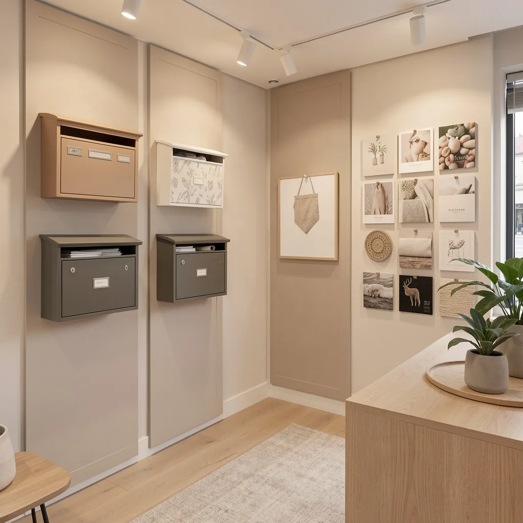 Real-time preview example of custom mailbox cover