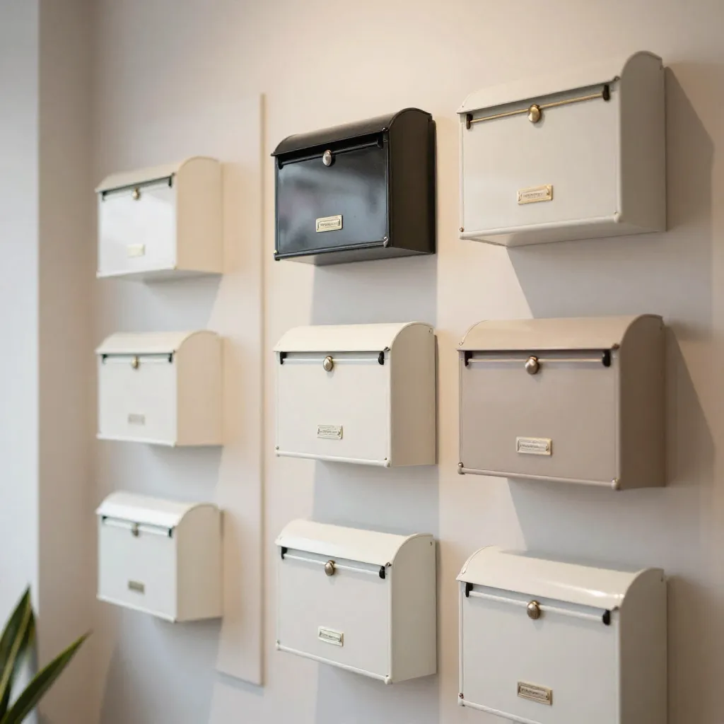 Decorated mailbox after adding custom cover