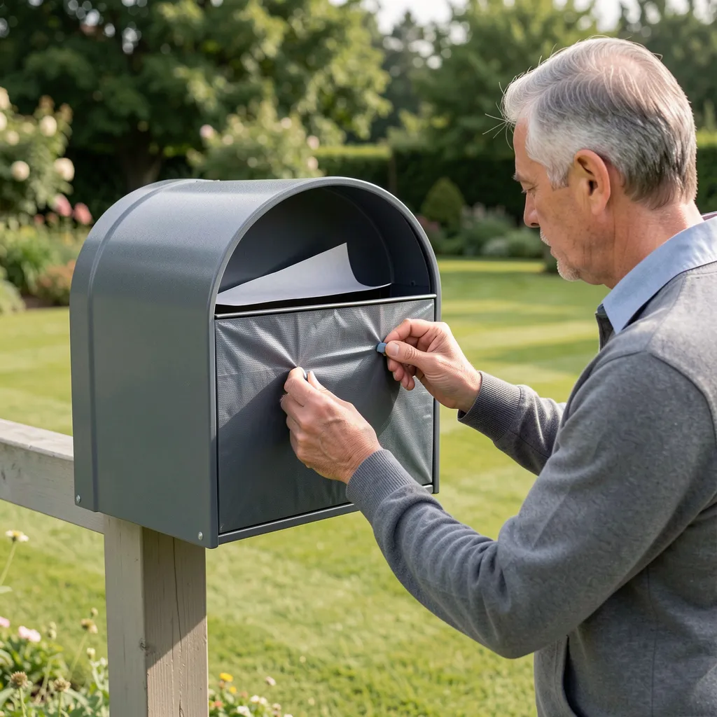 Cape Cod home with nautical mailbox design