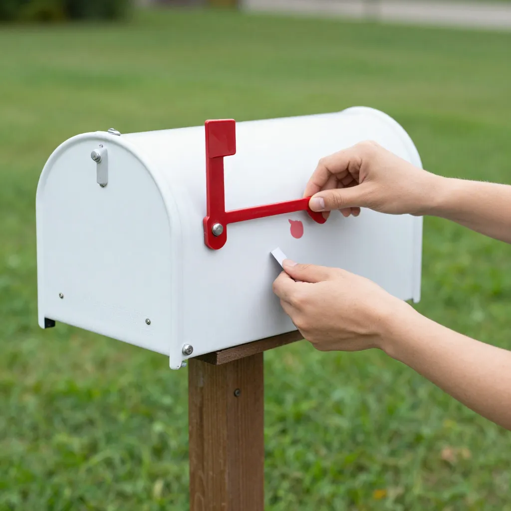 Cottage style home with charming mailbox design