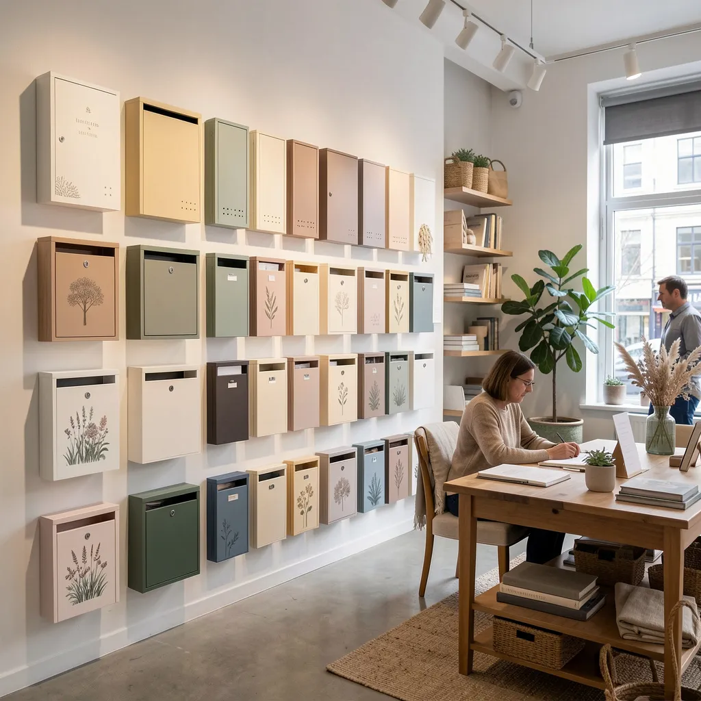Weather-resistant mailbox cover installation demonstration